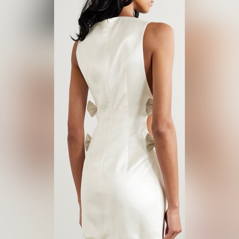 Retrofete Nadine Bridal Dress Size Medium Fits Small Sz 6 - Picture 3 of 14